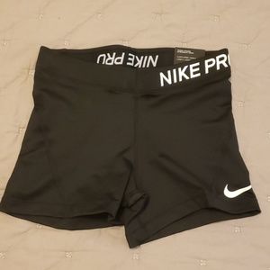 Nike Pro Tight Fit 3 inch inseam workout shorts